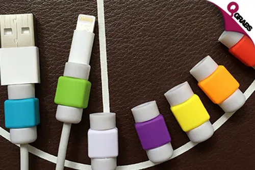 From QR10 Sort Your Cables Out with Multi-Purpose Cable Clips with FREE Headphone Cord Winder! (Up to QR70 Value)